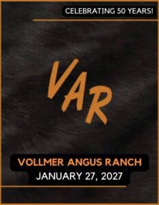 Vollmer Angus Ranch Bull & Heifer Sale 2027