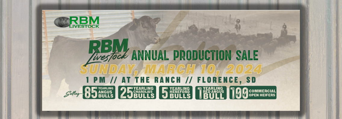 Landing Page (Mobile View) RBM Livestock Production Sale 2024 Ranch Channel 2024 Ranch Channel