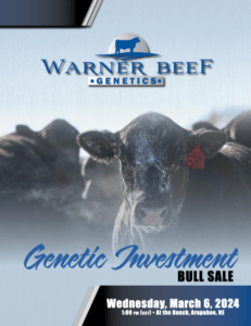 Warner Beef Genetics Production Bull Sale 2024 Ranch Channel