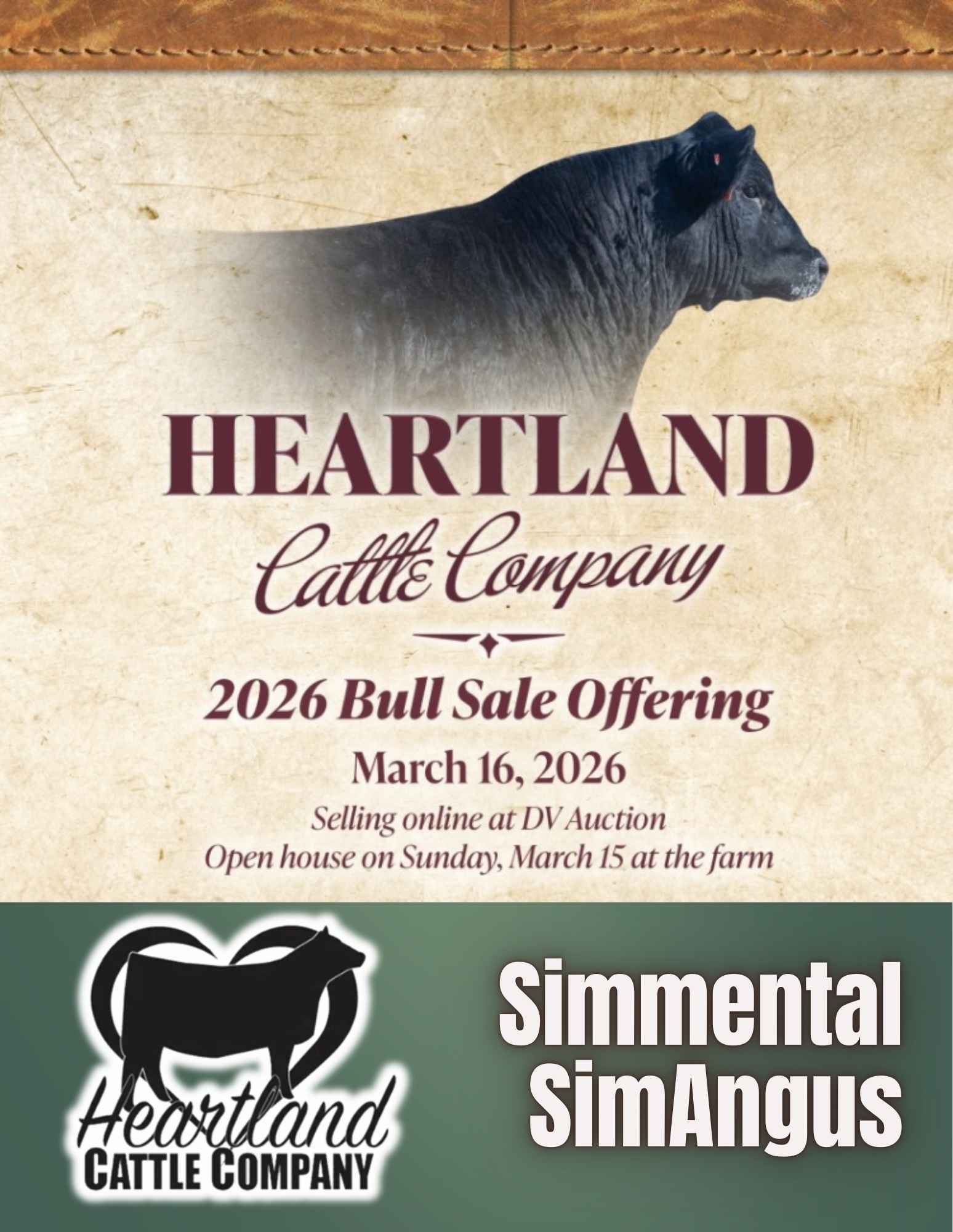 Heartland Cattle Company: Simmental and SimAngus Bull Sale