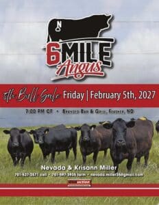 Six Mile Angus Bull Sale Catalog 2027 Nevada Miller North Dakota Ranch Channel